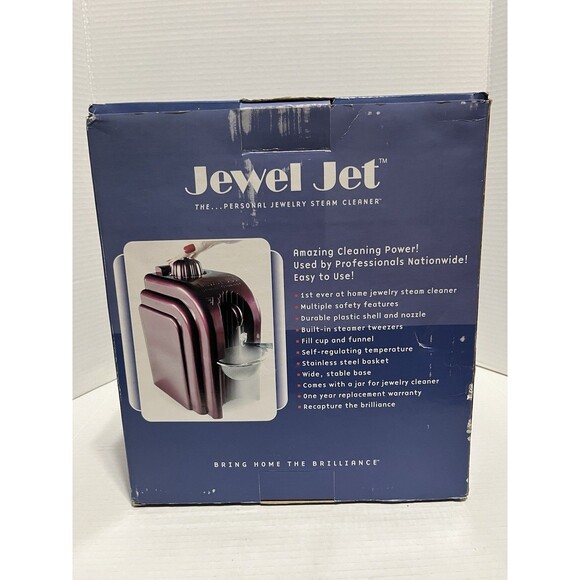 Jewel Jet Personal Jewelry Steam Cleaner Machine System JET-101 - NEW IN BOX - Picture 3 of 9